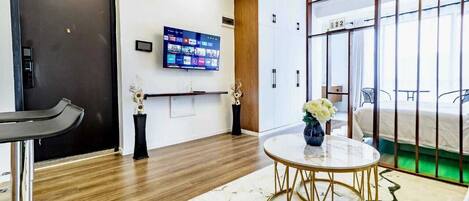 1 sovrum, strykjärn/strykbräda, wi-fi och sängkläder