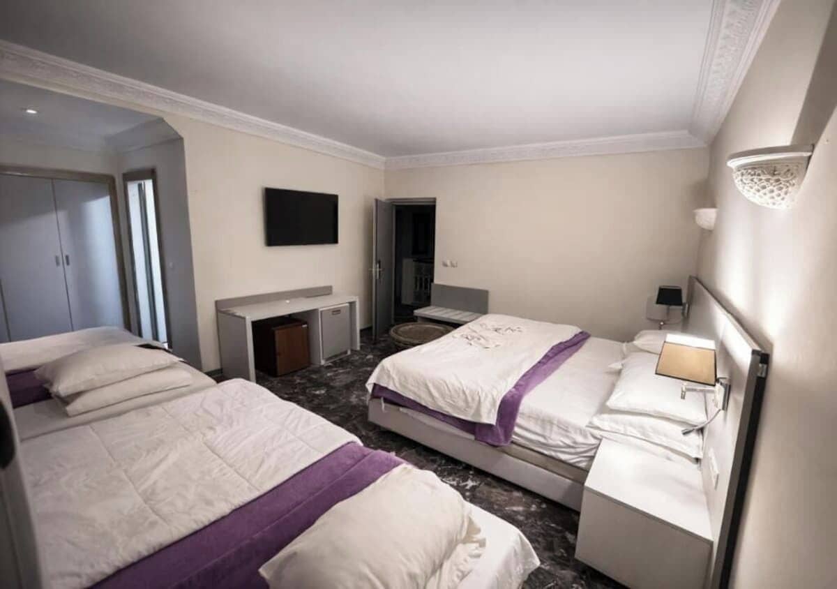 Family Quadruple Room | Desk, free WiFi, bed sheets