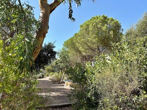Property grounds - Air-conditioned apartment with pool and garden, at the entrance to the Gulf of St Tropez! (Roquebrune-sur-Argens)