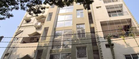 Voorkant van accommodatie