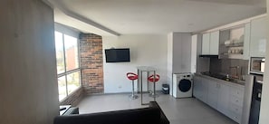 40-inch Smart TV with cable channels