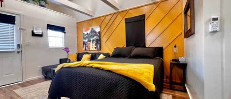 1 habitación, wifi y ropa de cama