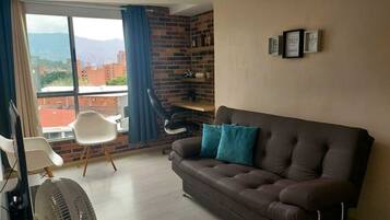 50-inch Smart TV with cable channels