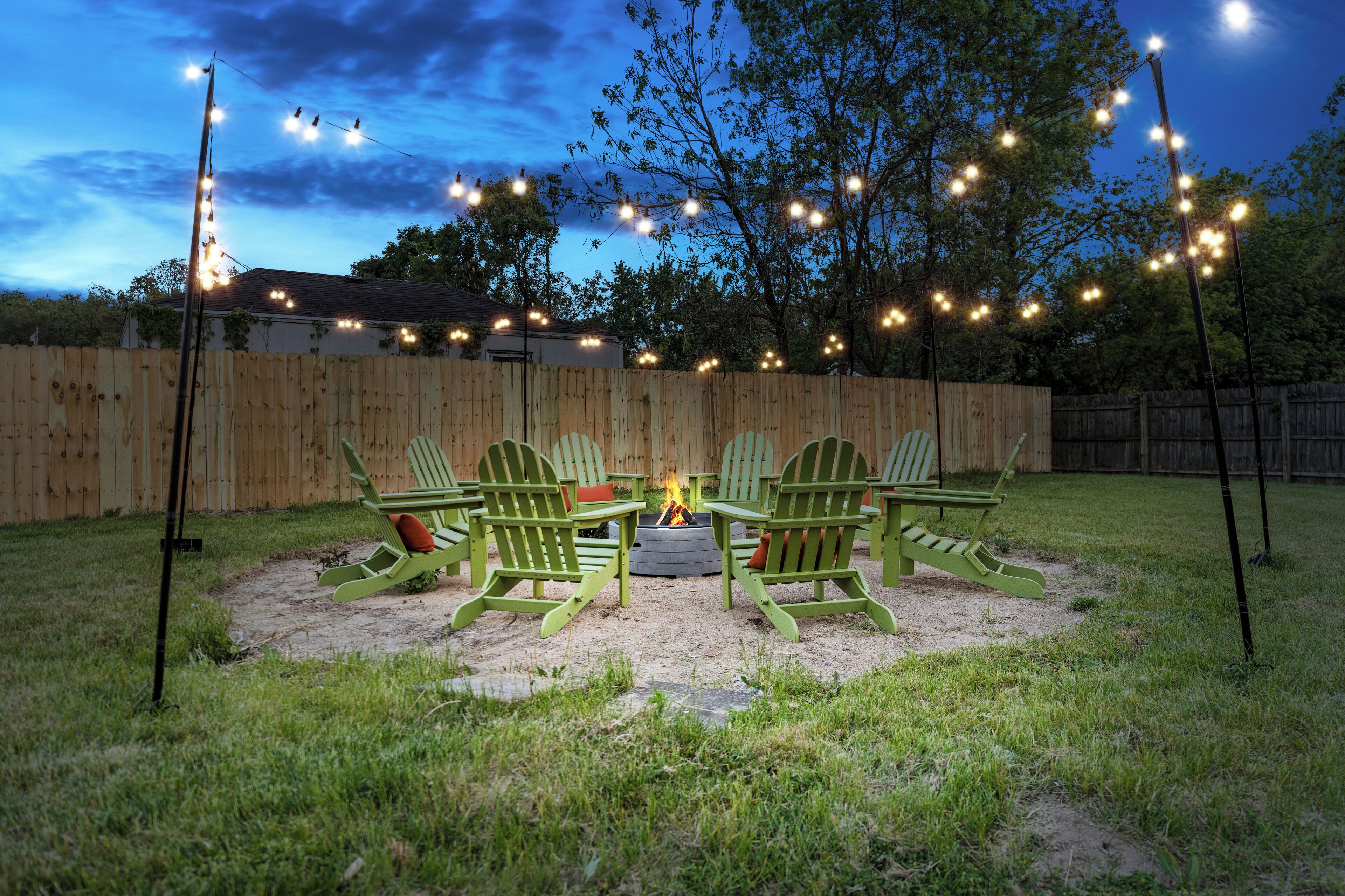 المنطقة المحيطة بالمنشأة