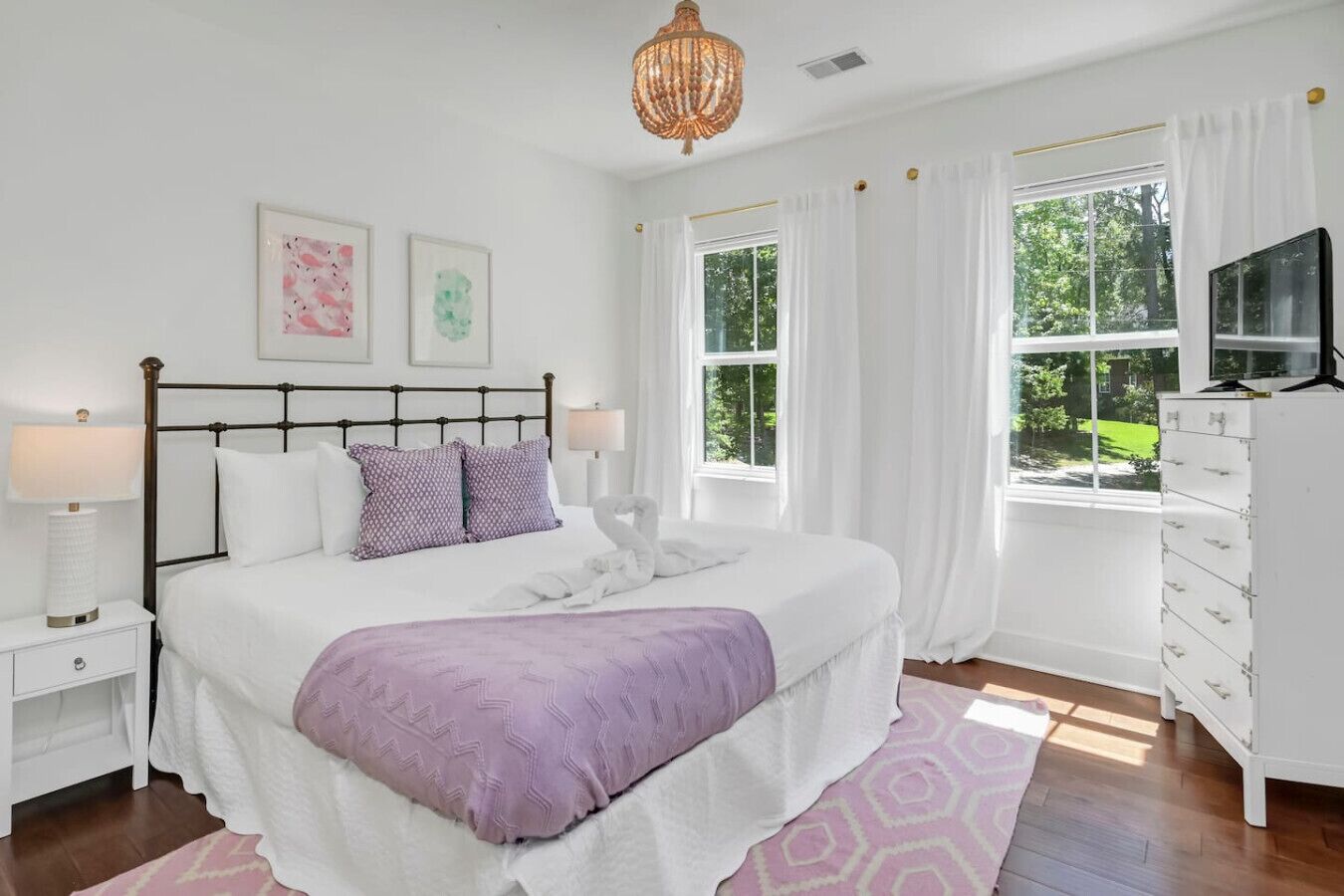 4 chambres, bureau, fer et planche à repasser, Wi-Fi gratuit