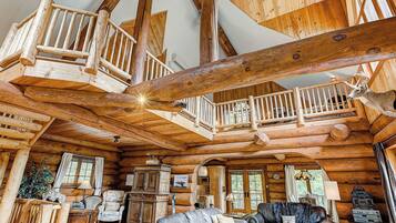 TV connectée, cheminée