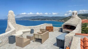Terrace/patio - Sa Lumenera Ginepro - Lussuosa Villa a 2 minuti dalle spiagge di Bosa Marina (Sa Lumenera)