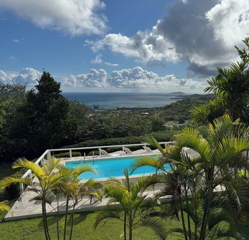 Luxury St. Croix Villa stunning 4BRM Ocean View  Private pool near Christiansted