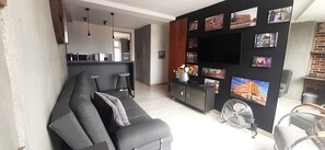 40-inch Smart TV with cable channels