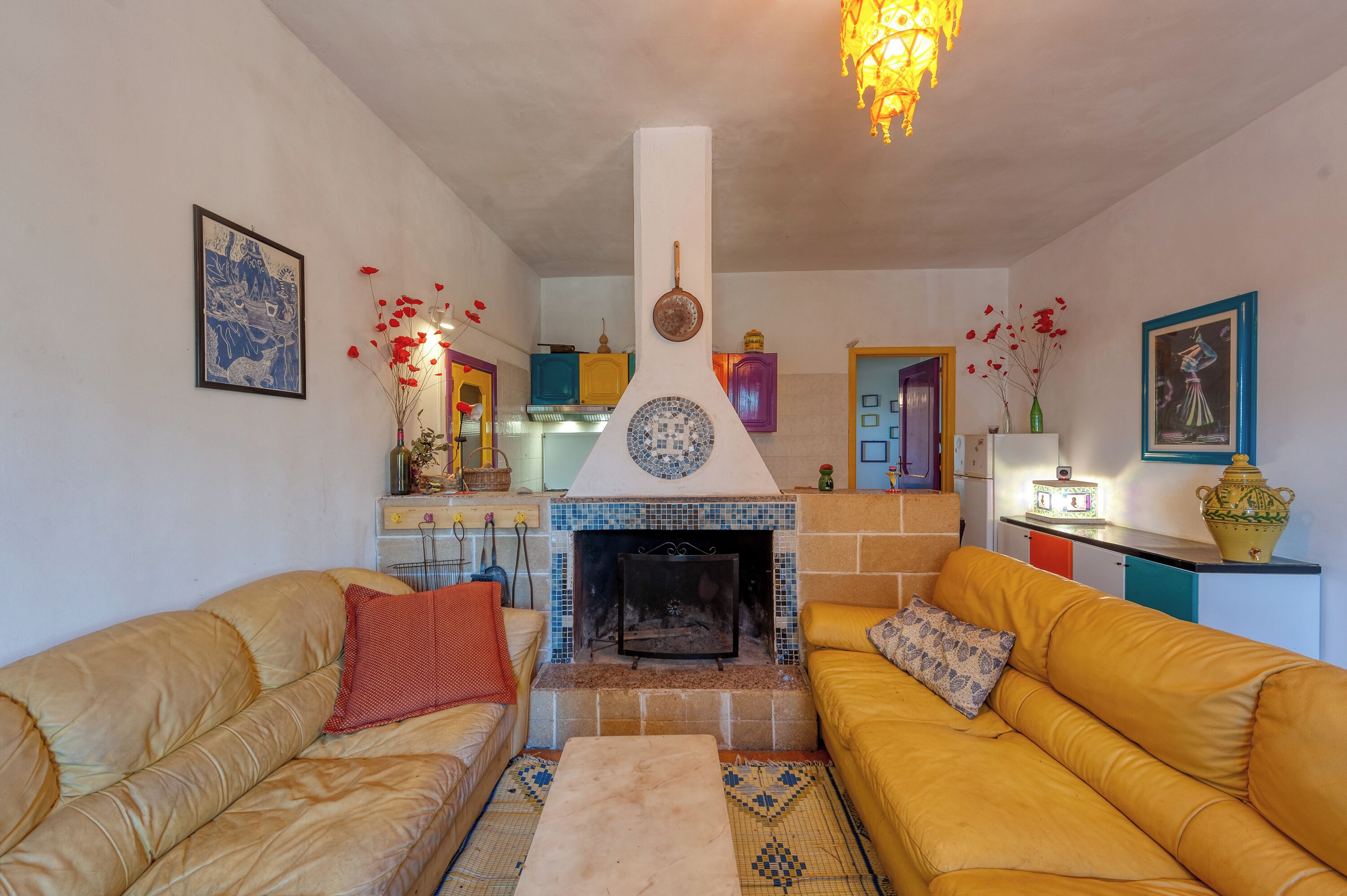 壁爐、乒乓球設施