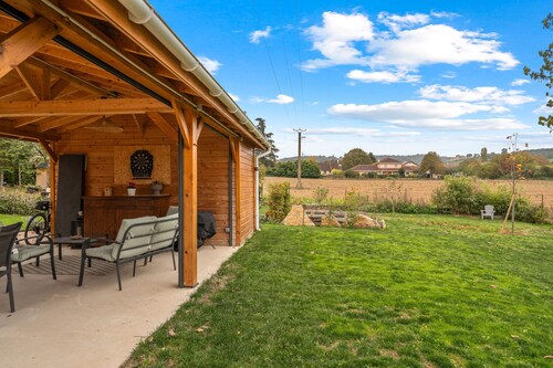 Maison d'hôtes 'Verte' avec vue sur les montagnes, Wi-Fi et climatisation