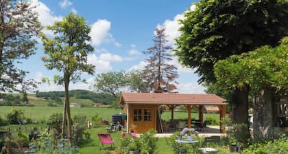 Maison d'hĂŽtes 'Verte' avec vue sur les montagnes, Wi-Fi et climatisation