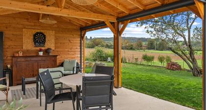 Chambre « Graphique » avec terrasse privée, Wi-Fi et climatisation