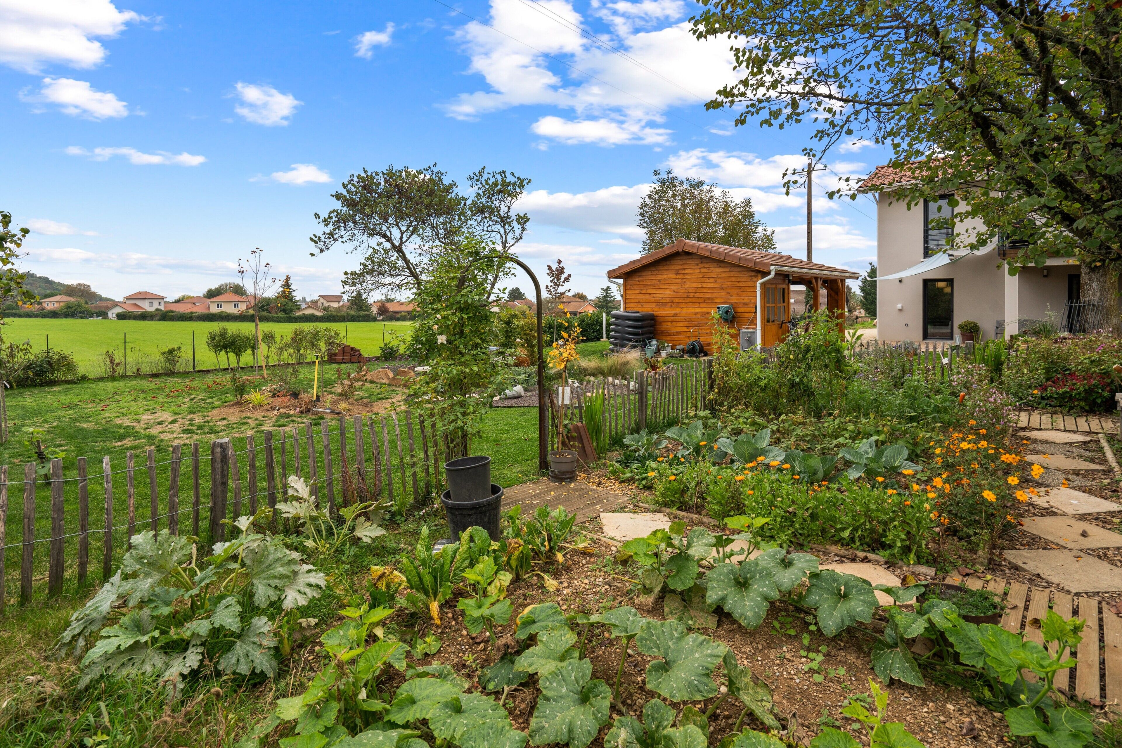 Áreas de la propiedad