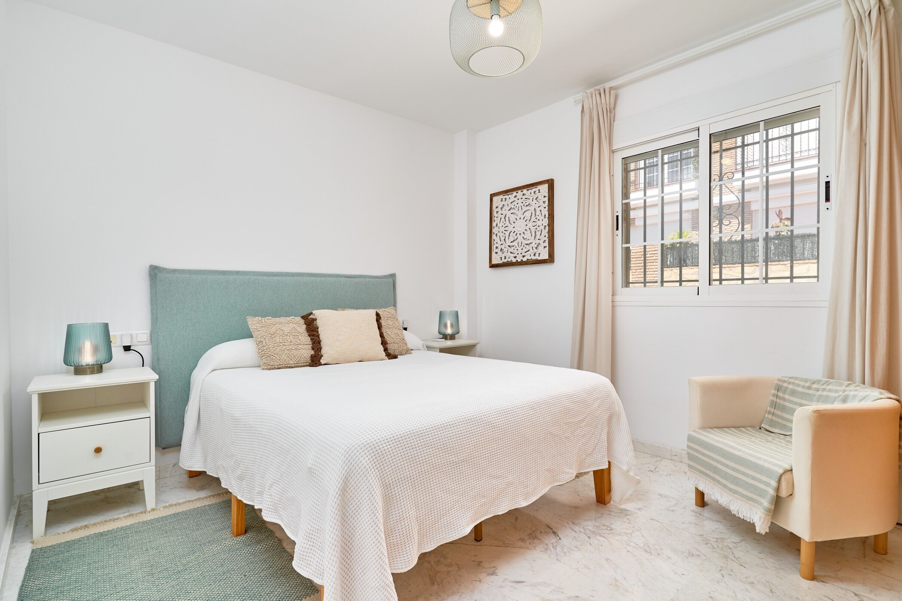 2 bedrooms, iron/ironing board, free WiFi, bed sheets