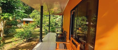 Family Cabin, Mountain View | Terrace/patio