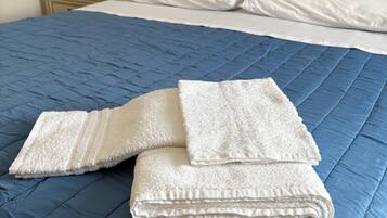 1 bedroom, desk, iron/ironing board, travel crib