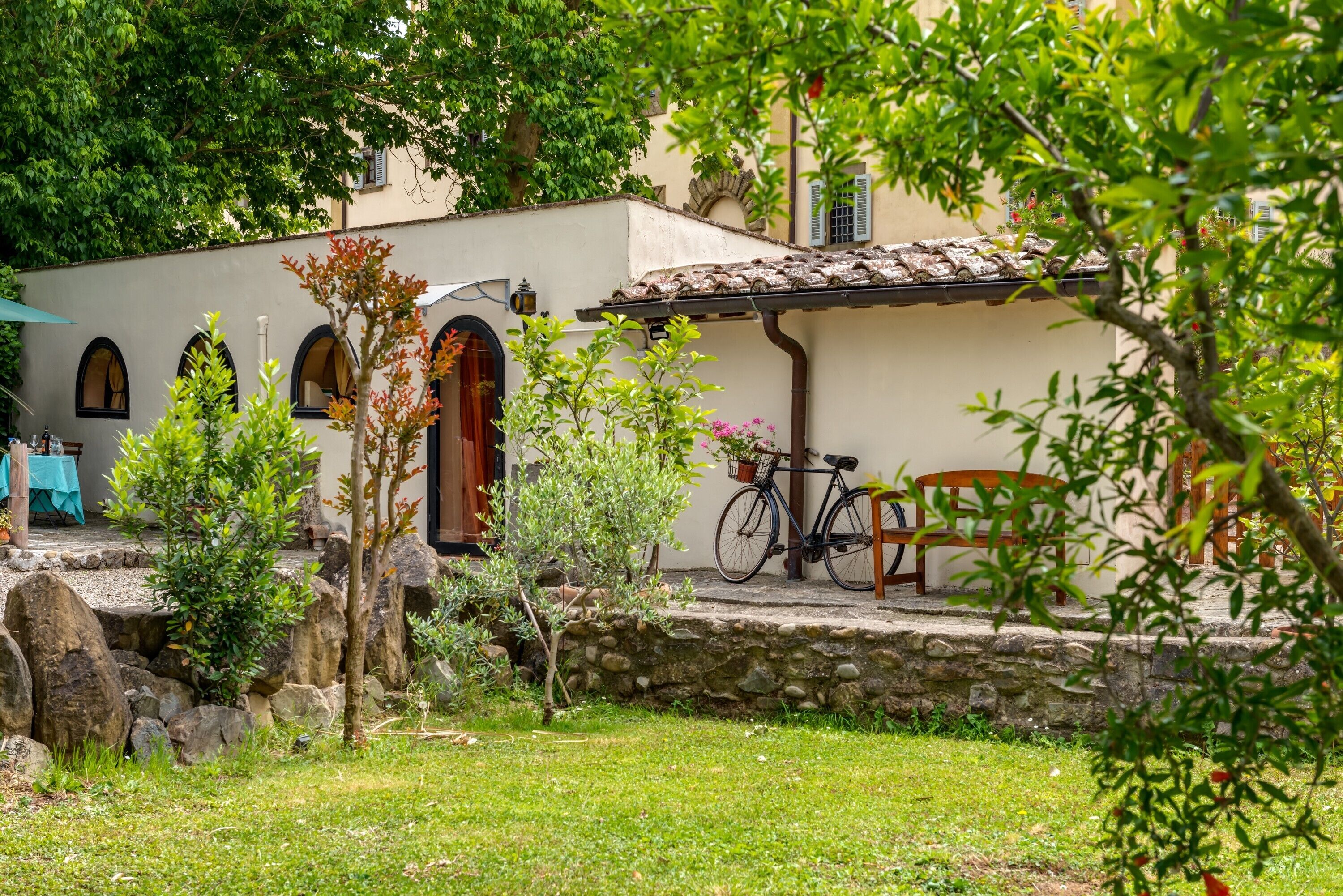 Overnattingsstedets uteområder