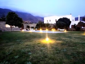 Overnattingsstedets uteområder