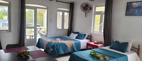 5 chambres, fer et planche à repasser, Wi-Fi gratuit, draps fournis