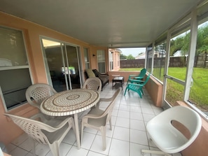 Outdoor dining