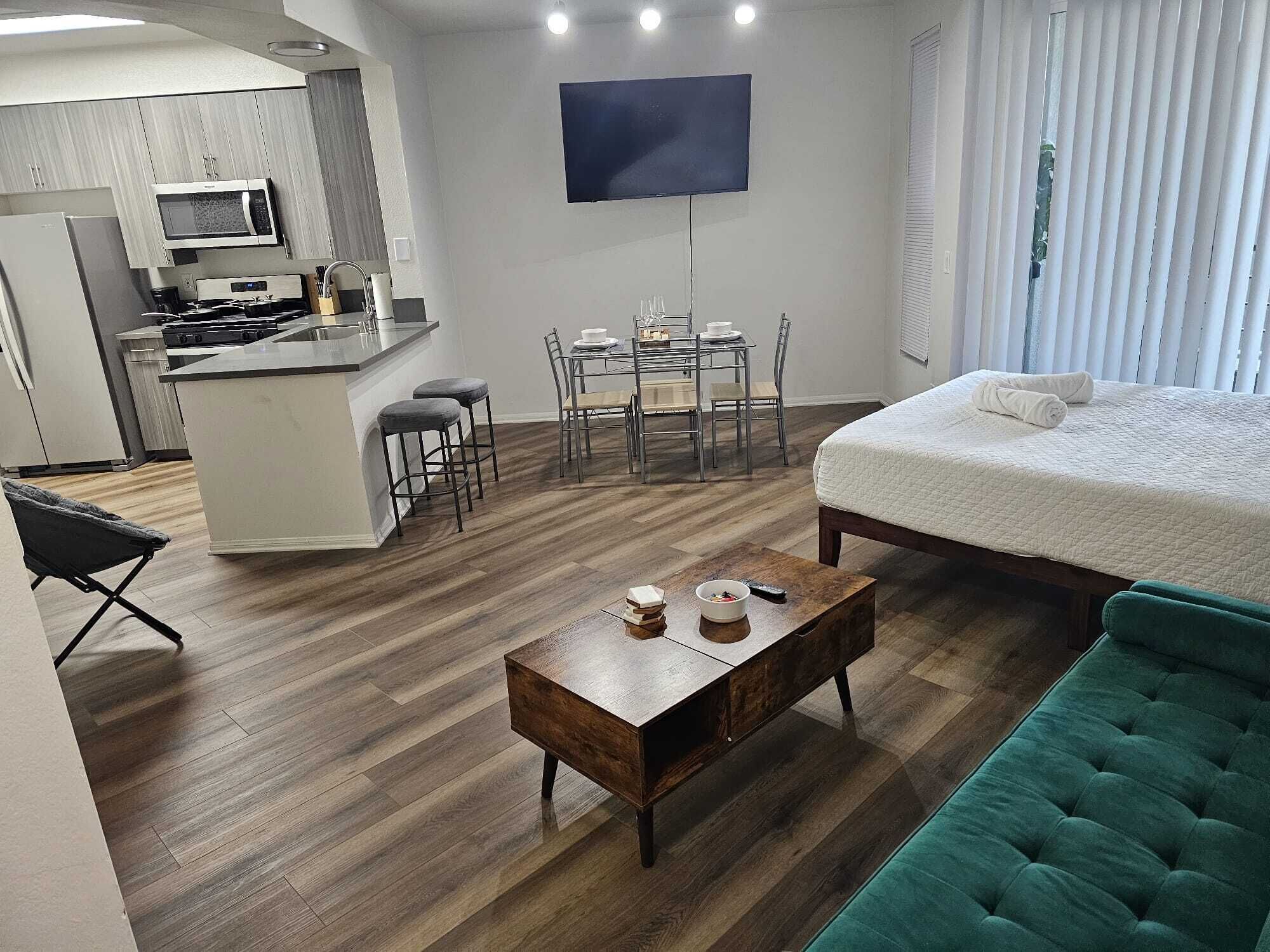 1 bedroom, WiFi, bed sheets, wheelchair access