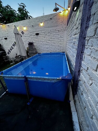 Winewalker walks to the cellars, pool, patio and garage.