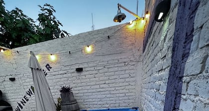 Winewalker walks to the cellars, pool, patio and garage.