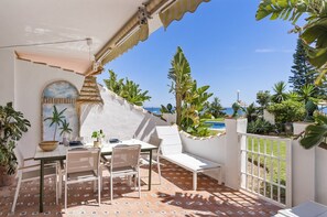 Outdoor dining - Mirazul | Sea view - pool - terrace (Mijas)