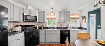 Charming 3 bedroom home minutes from NRG featuring a fire pit/outdoor games