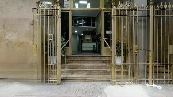 Façade de l’hébergement