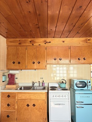 Microwave, oven, stovetop