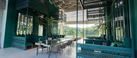 Apartment, 2 Bedrooms, Accessible, Balcony | Dining