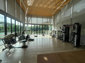 Apartment, 2 Bedrooms, Accessible, Balcony | Fitness facility - Intercontinental Khao Yai Residence - 100 SQM 2 Bedrooms and 2 Bathrooms (Pak Chong)