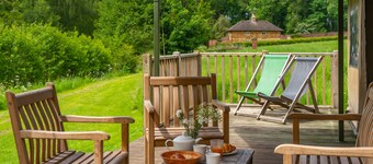 Coot is nestled in a walled garden of a rural estate in Exton Park, Rutland
