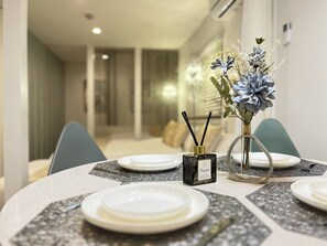 Room 302, non-smoking | Living area - Namba Kuromon Central Self Inn (Osaka)