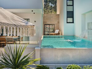 Piscine chauffée