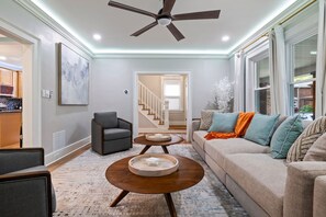 Smart-TV, peis, stereoanlegg og PC-skjermer