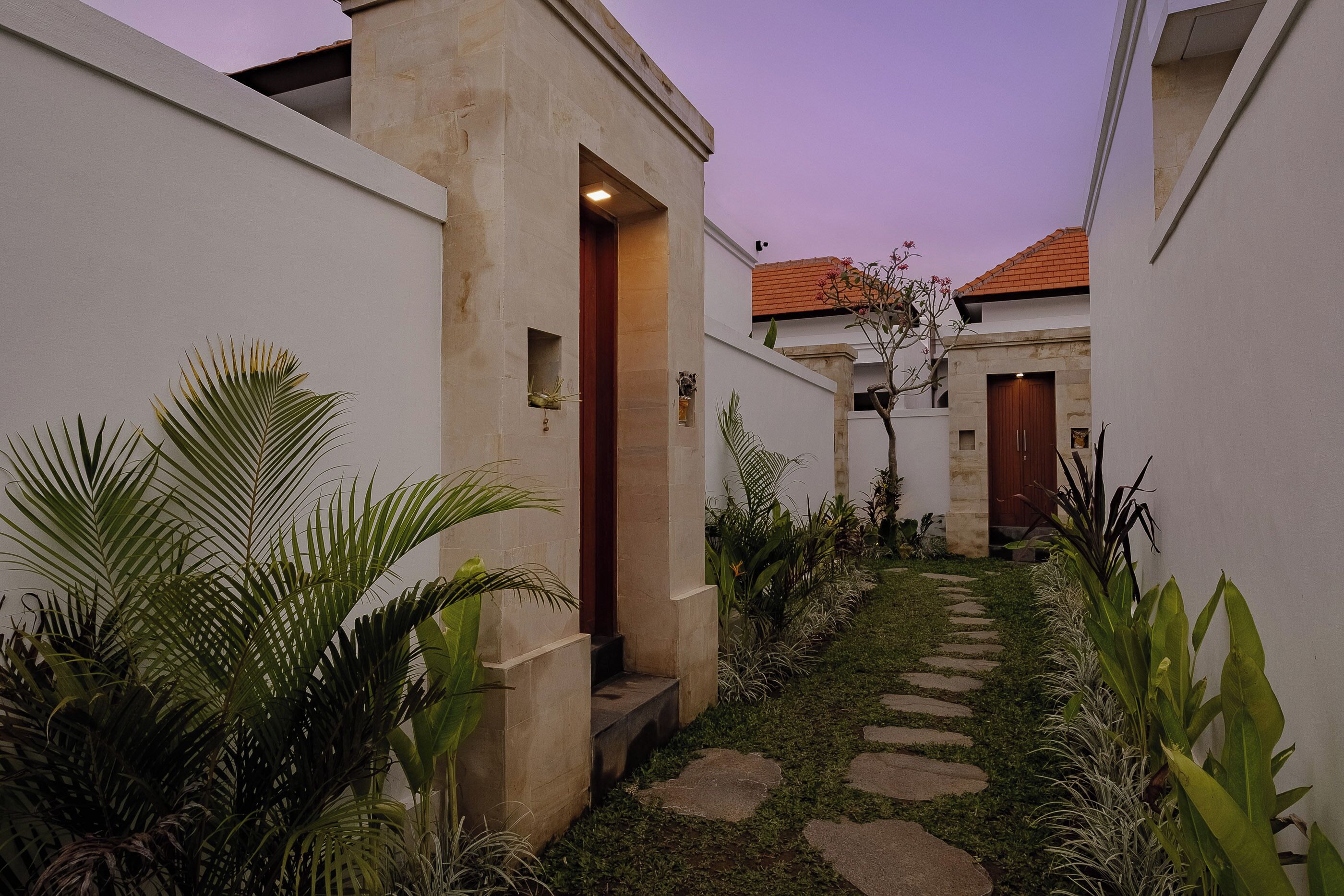 Fachada de la propiedad