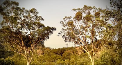 Bough & Burrows retreat set in 100 acres of pristine bush. Perfect for families!