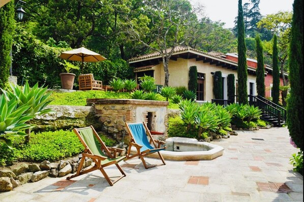 Terrain de l’hébergement 