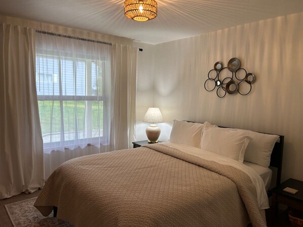 2 soverom, strykejern/-brett, wi-fi (inkludert) og sengetøy