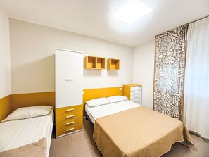 3 chambres, accès à Internet