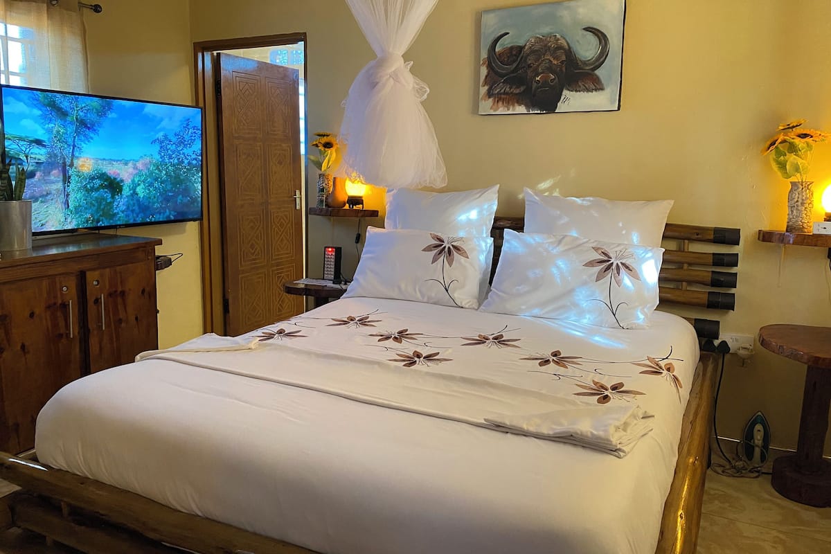 Chambre Double Deluxe, vue cour intérieure