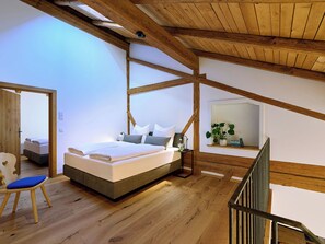 2 slaapkamers, beddengoed