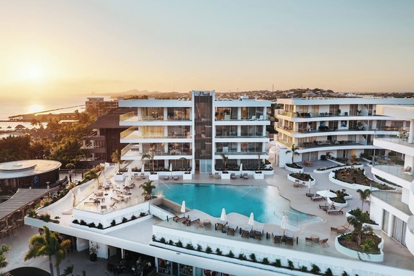 Enjoy breathtaking Caribbean sunsets from the comfort of the resort.