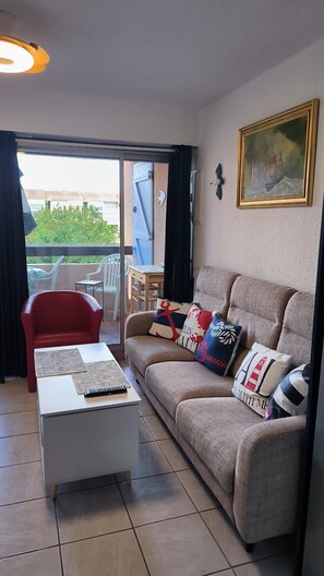 TV - St Cyprien: Serenity and relaxation with a view of the marina (Saint-Cyprien)