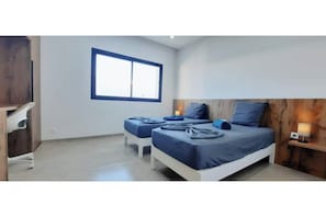3 bedrooms, WiFi, bed sheets