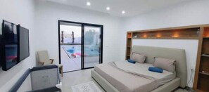 3 室のベッドルーム、WiFi、ベッドシーツ