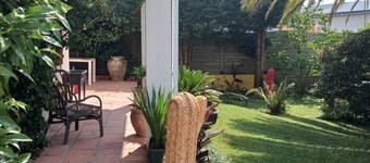 Studio with terrace and garden  